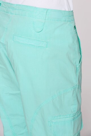 Soccx Regular Basic Skater-Shorts mit Beintaschen in Blau
