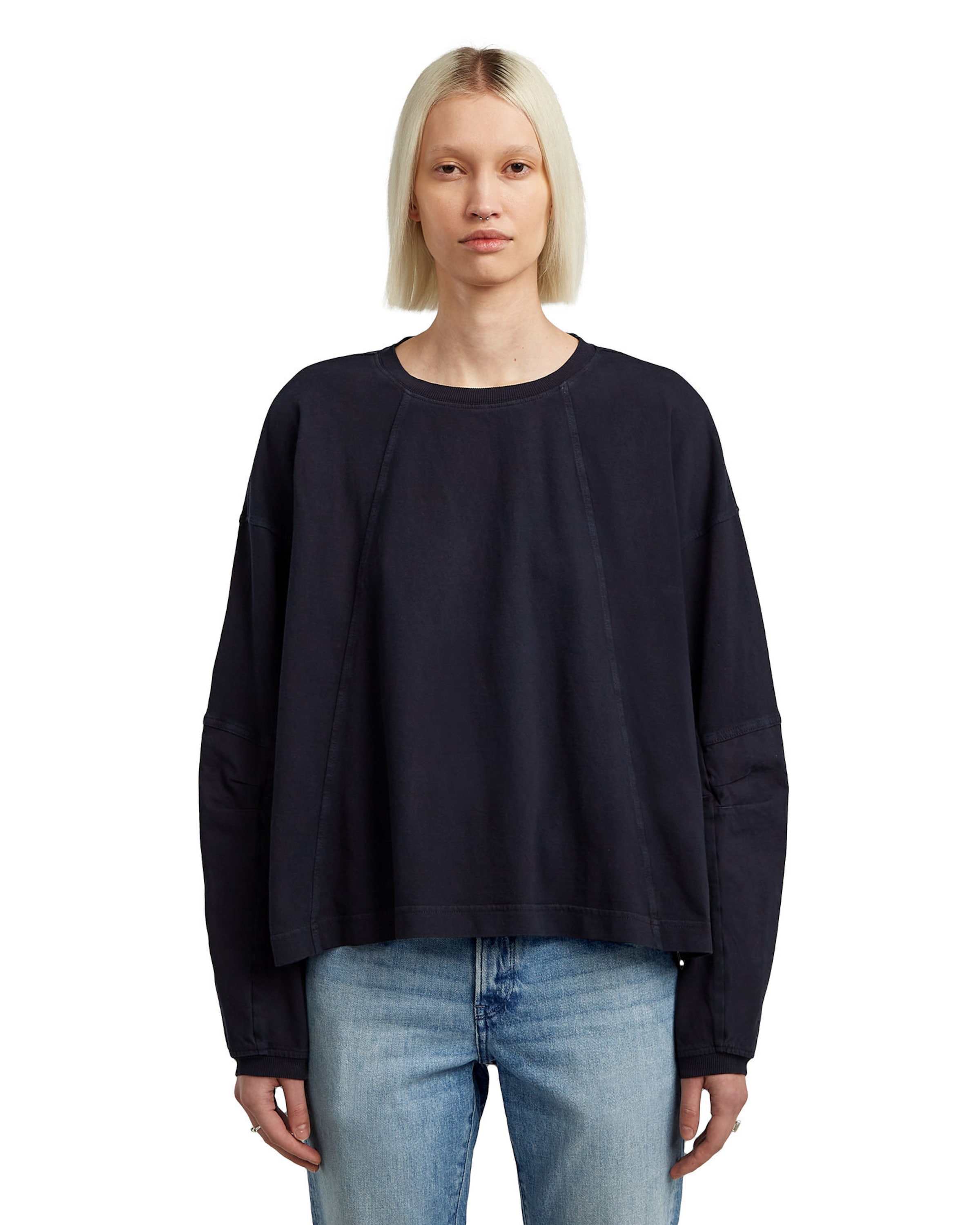 T-shirt G-STAR en bleu : devant