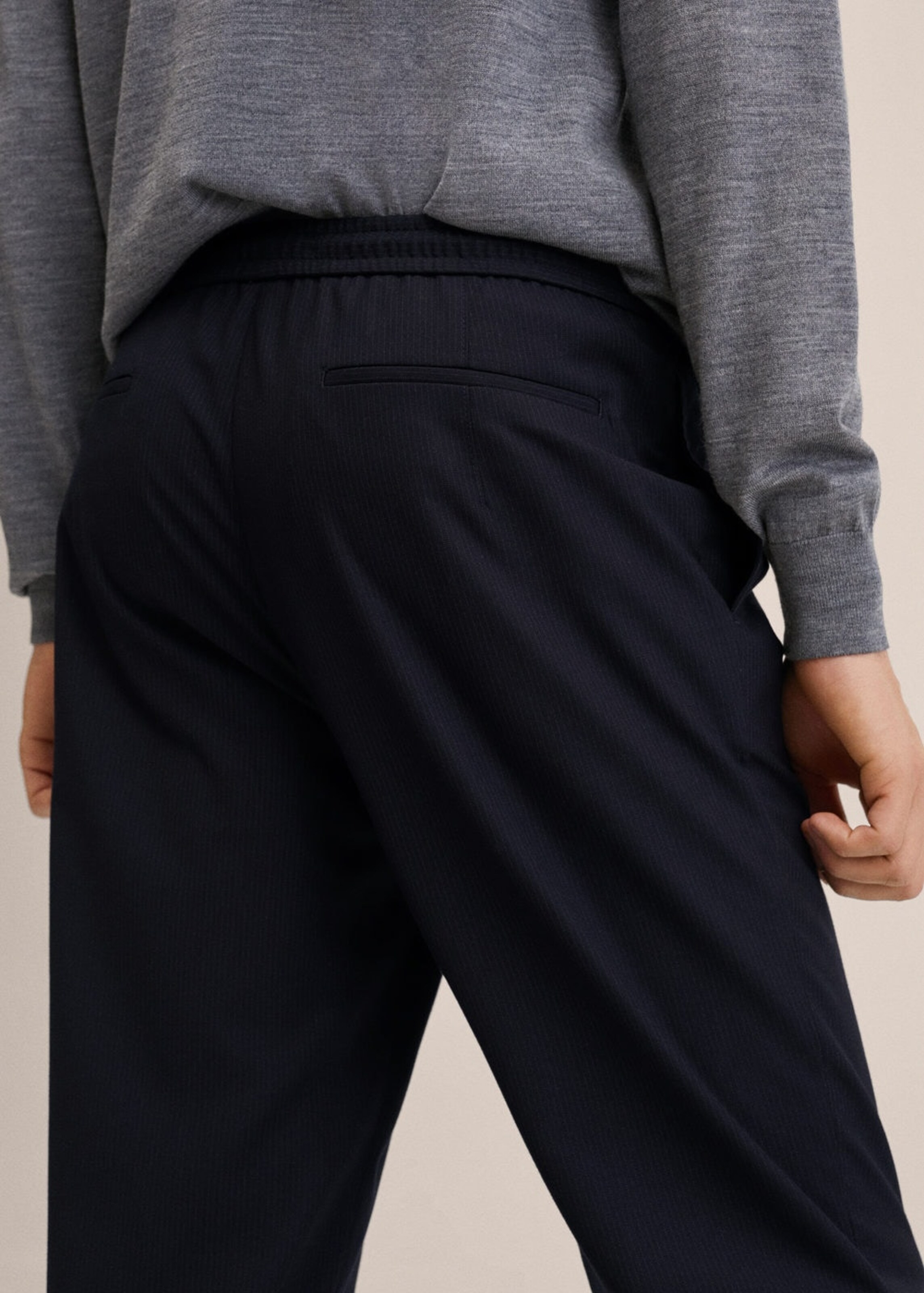 Männer Hosen MANGO MAN Hose 'Romero' in Dunkelblau - LA53858 Männer Hosen MANGO MAN Hose 'Romero' in Dunkelblau - LA53858