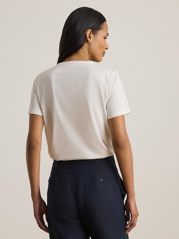 Maglietta di Lauren Ralph Lauren in bianco