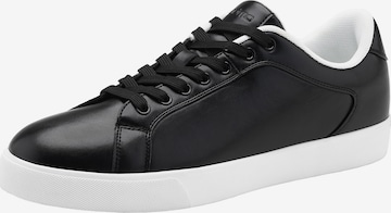 Baskets basses Ombre en noir : devant