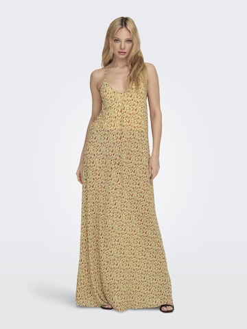 ONLY Kleid 'Lilja' in Gelb