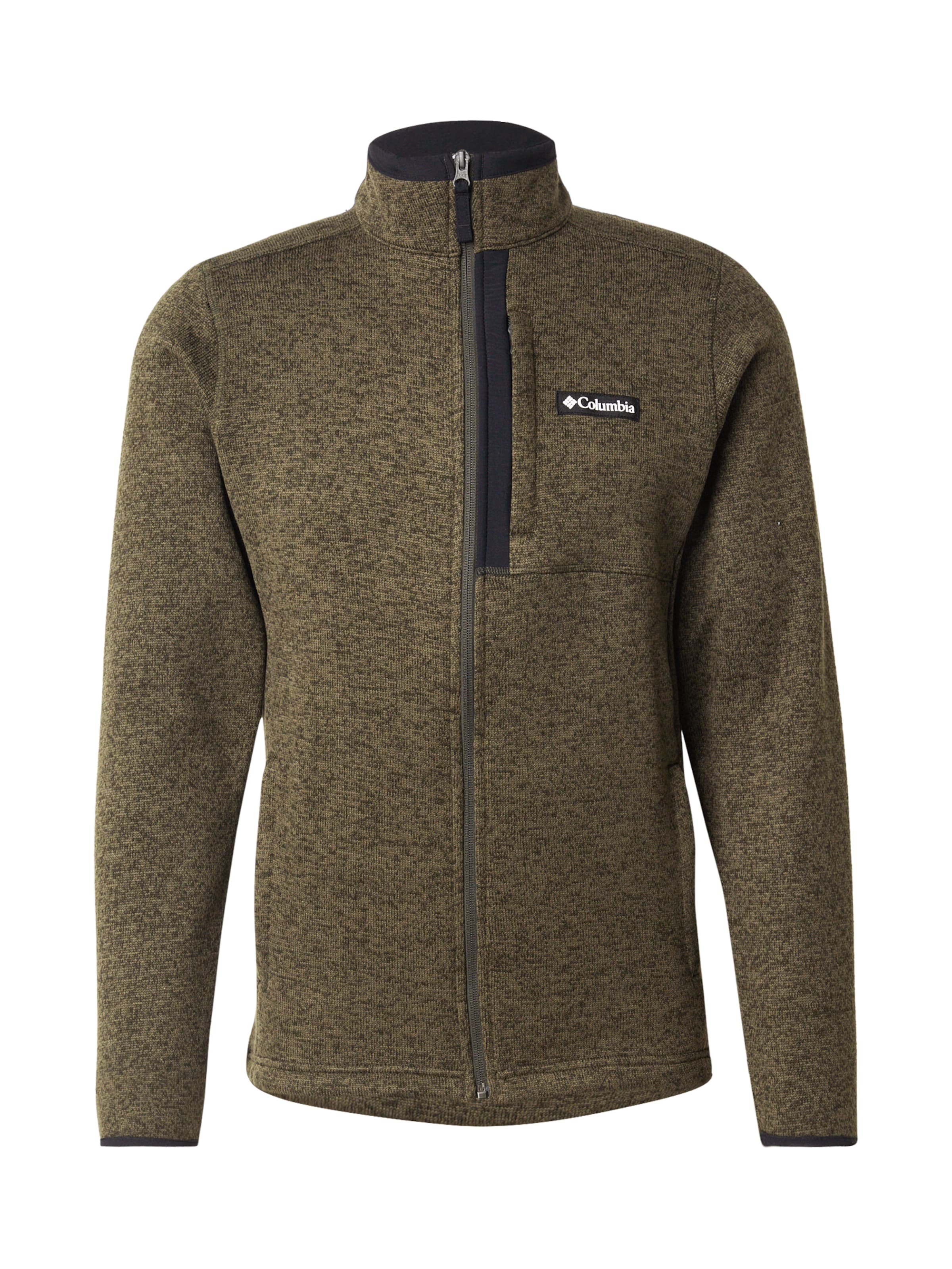 COLUMBIATehnička flis jakna 'Sweater Weather™' - zelena boja: prednji dio