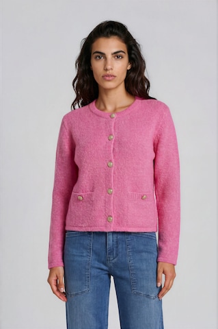 Milano Italy Strickjacke in Pink: Vorderseite