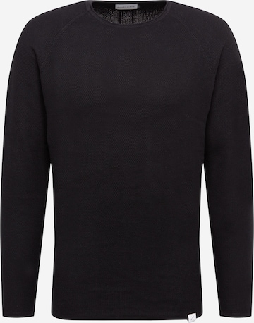 NOWADAYS Pullover 'Honeycomb' in Schwarz: predná strana