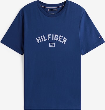 T-Shirt TOMMY HILFIGER en bleu : devant
