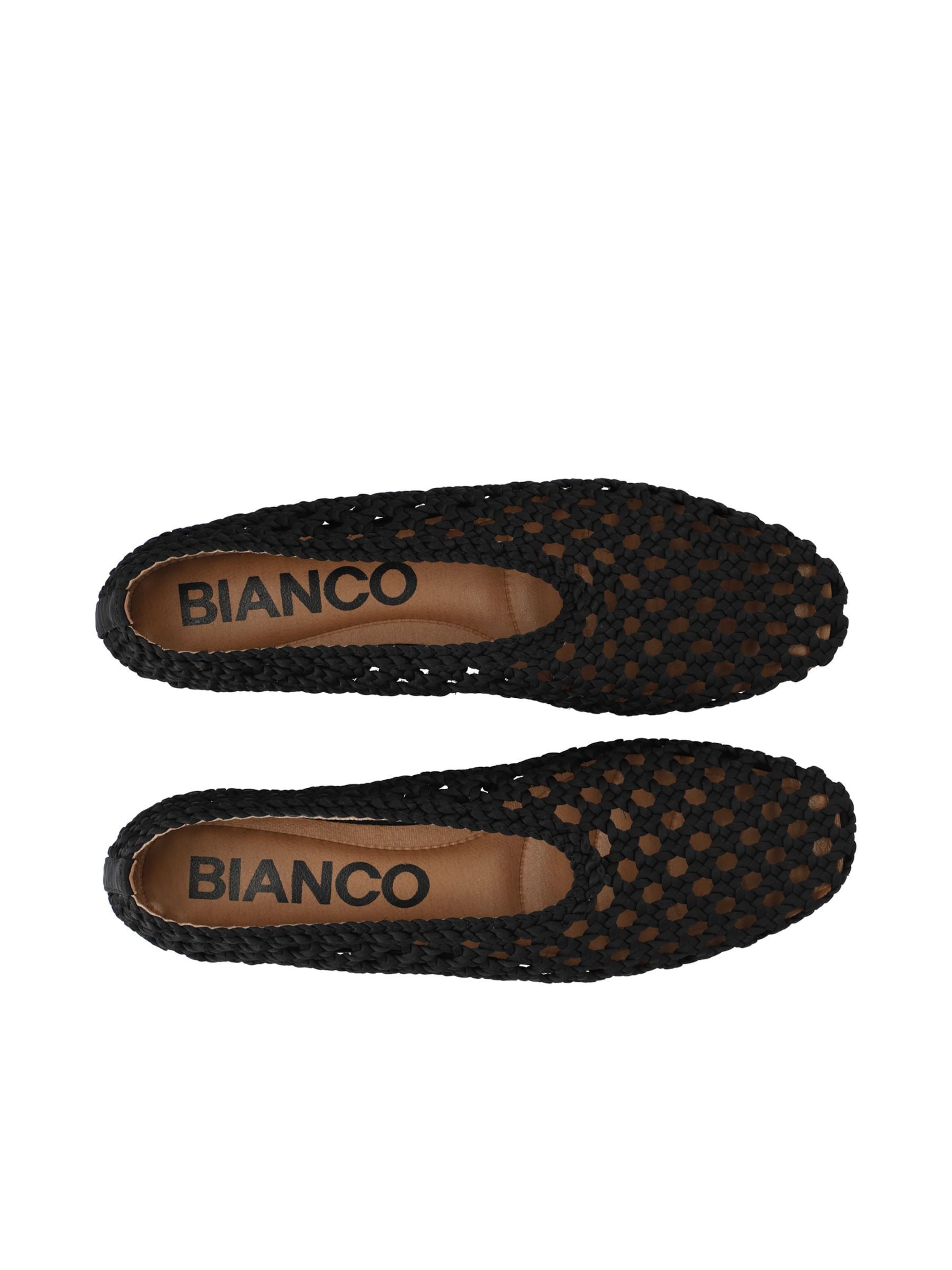 Ballerines 'LILJA ' Bianco en noir