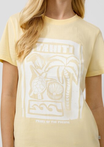 T-shirt QS en jaune