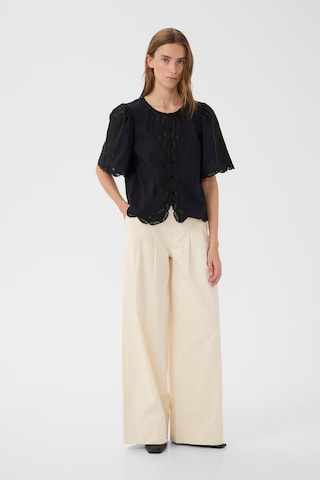 KAREN BY SIMONSEN Blouse 'KBErlinda' in Zwart