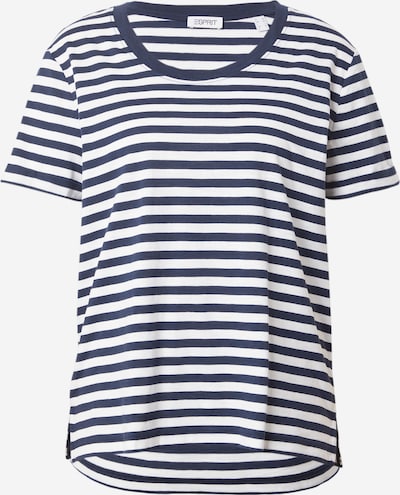 ESPRIT T-shirt en bleu foncé / blanc, Vue avec produit