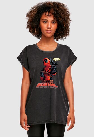 T-shirt 'Deadpool - Hey You' ABSOLUTE CULT en noir : devant