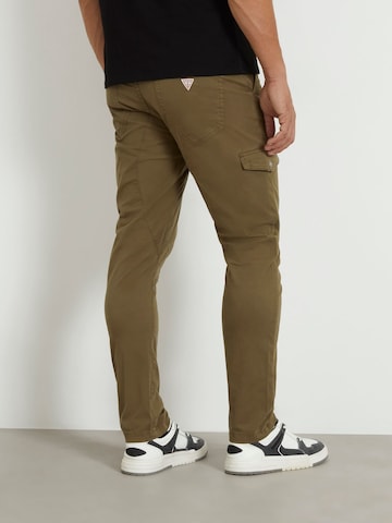 GUESS Slim fit Cargo Pants in Green