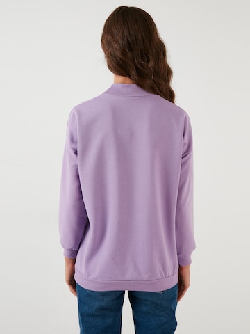 Sweat-shirt LELA en violet