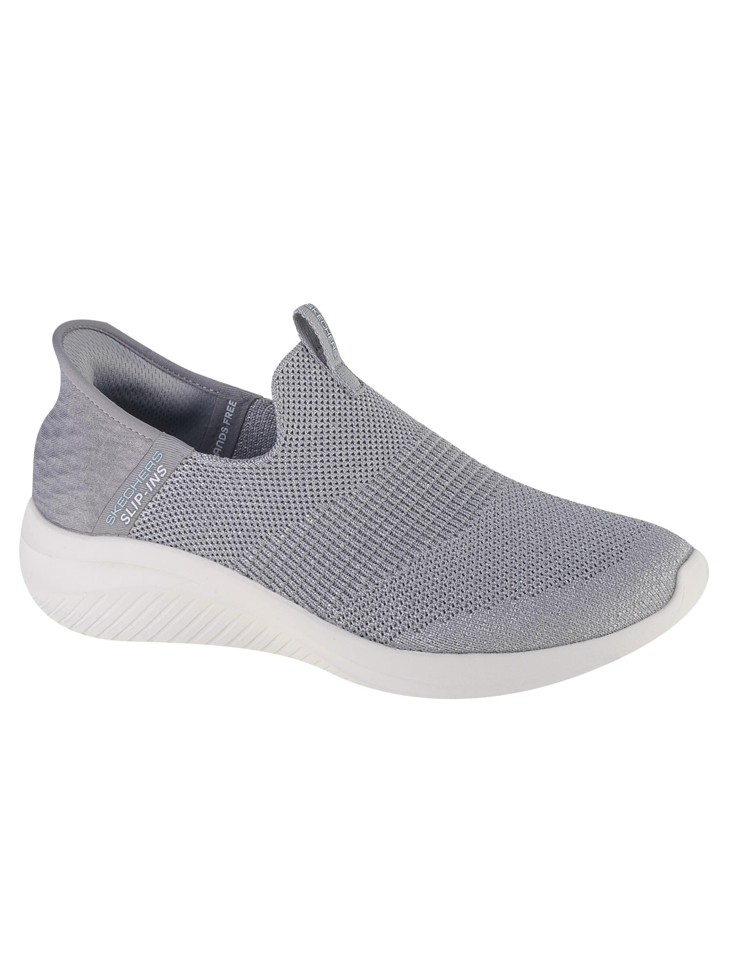 SKECHERS Slip-on 'Slip-Ins Ultra Flex 3.0 Smooth Step' in Grey