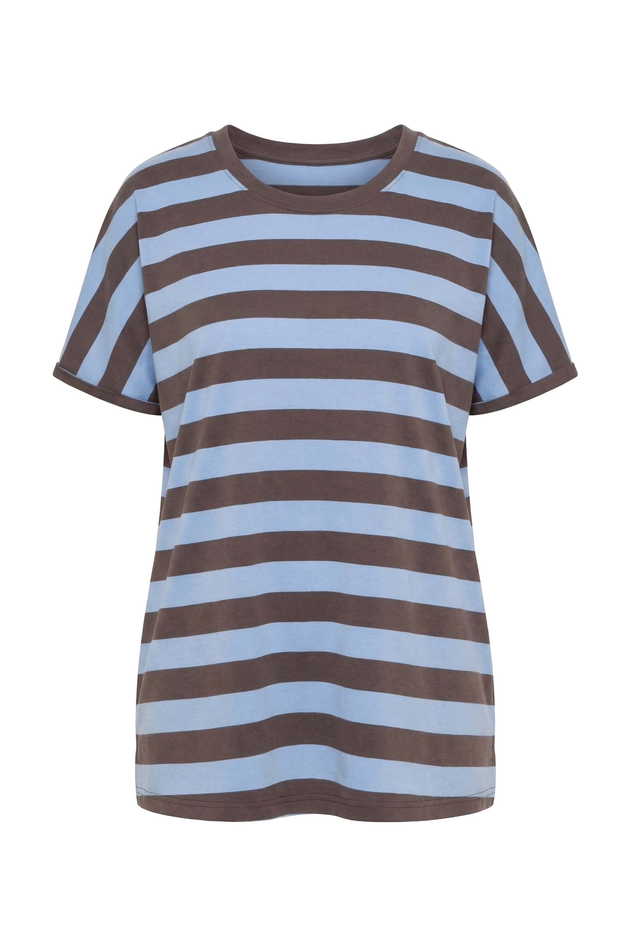 Ulla Popken Shirt in Grijs: voorkant