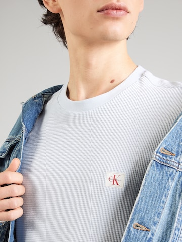 Tricou de la Calvin Klein Jeans pe albastru