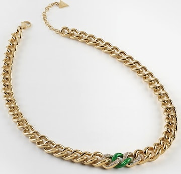 GUESS Necklace in Green: front