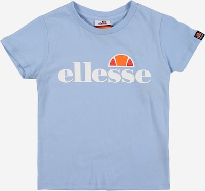 ELLESSE Koszulka 'Malia' w kolorze jasnoniebieski / pomarańczowy / czerwony / białym, Podgląd produktu