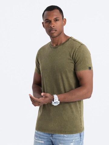 T-Shirt 'S1638' Ombre en vert