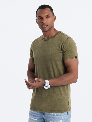 Ombre Shirt 'S1638' in Groen