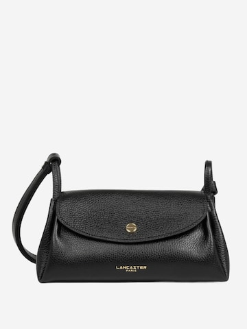 LANCASTER Paris Crossbody Bag 'Lancaster Sac trotteur A rabat aimanté M Accordéon Double Noir - In - Nude' in Black: front