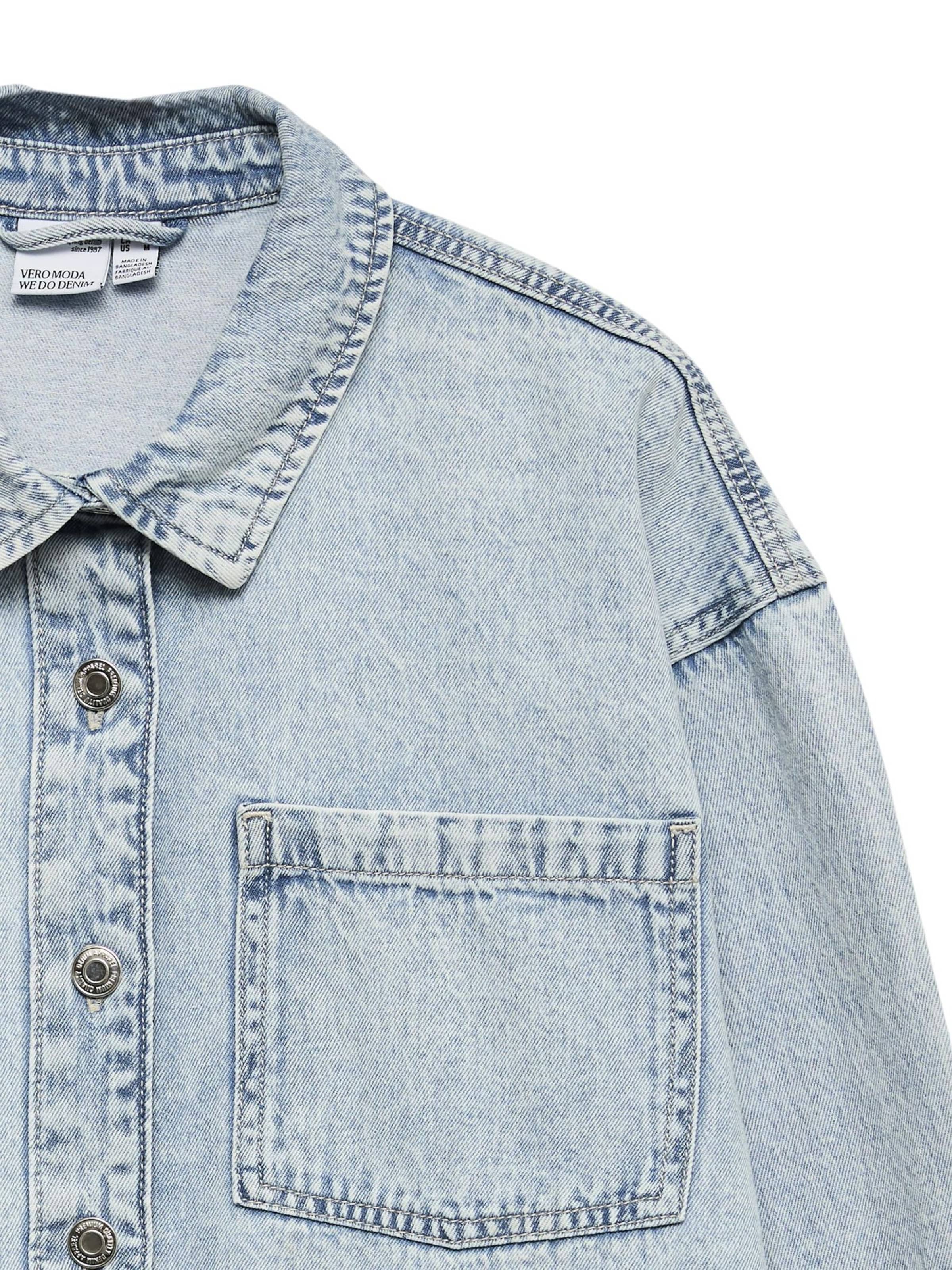 Chemisier 'VMJENNIE' VERO MODA en bleu