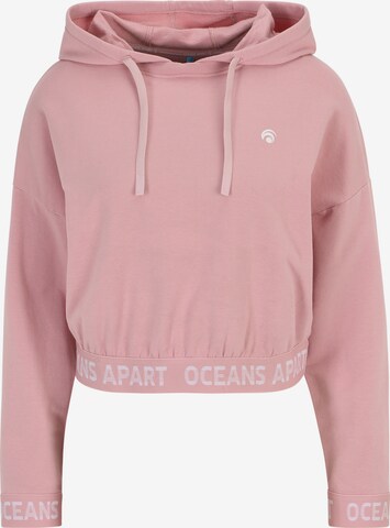 OCEANSAPART - Sudadera 'Beauty' en rosa: frente