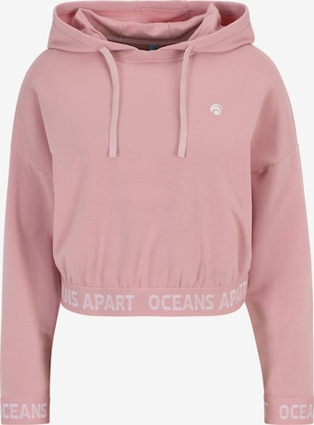 OCEANSAPART Sweatshirt 'Beauty' in Pink: front