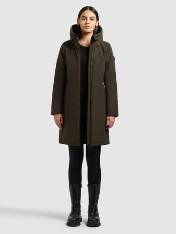 Cappotto invernale 'Yaak5' di khujo in verde