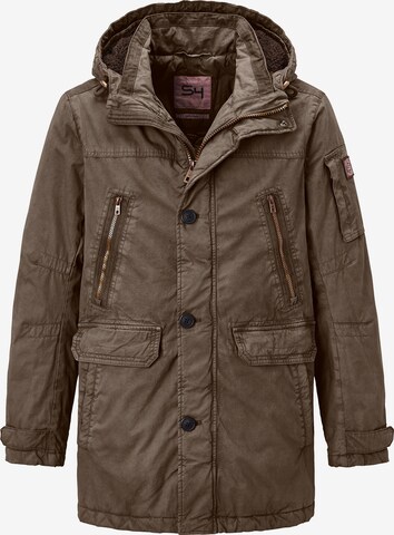 S4 Jackets Winterjacke in Braun: predná strana