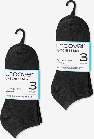 uncover by SCHIESSER Enkelsokken in Zwart