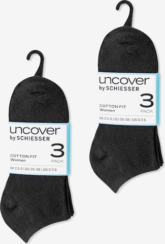 uncover by SCHIESSER Ankle Socks in Black