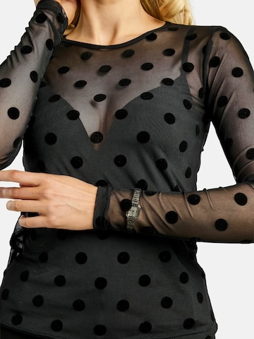 Liberte Essentiel Top ' MESH ' - fekete