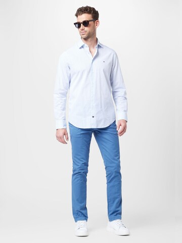 TOMMY HILFIGER - regular Pantalón chino 'Bleecker' en azul