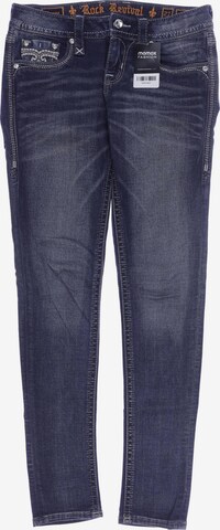 Rock Revival Jeans in 27 in Blue: front