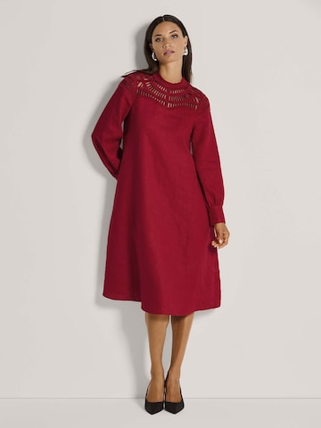 Robe MADELEINE en rouge : devant