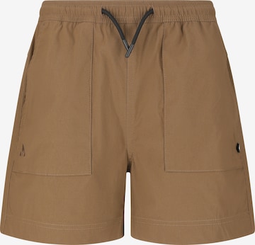 Whistler Shorts 'Portus jr.' in Braun: Vorderseite