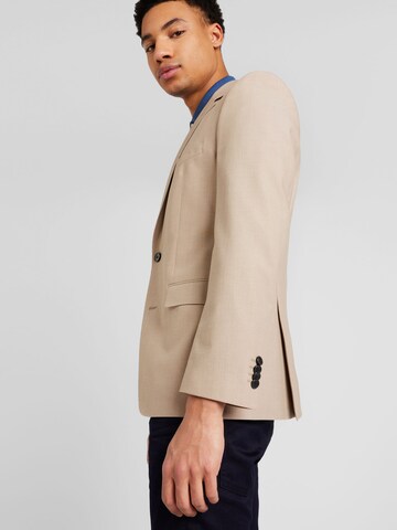 BOSS - Ajuste regular Chaqueta saco 'H-Jasper' en beige