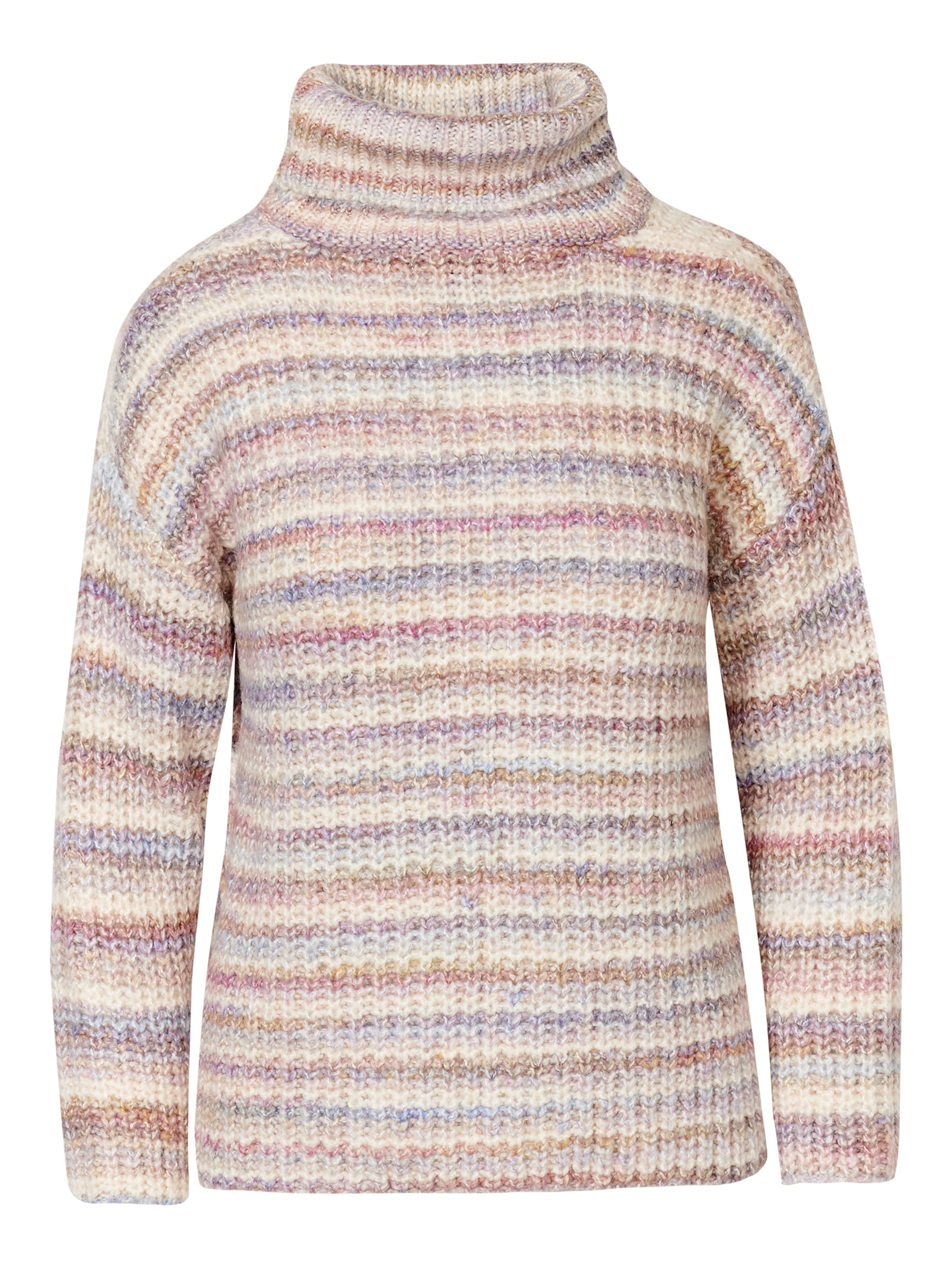 Pull-over KOROSHI en mélange de couleurs : devant