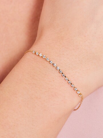 Lucardi Armband 'Chic' in Goud: voorkant