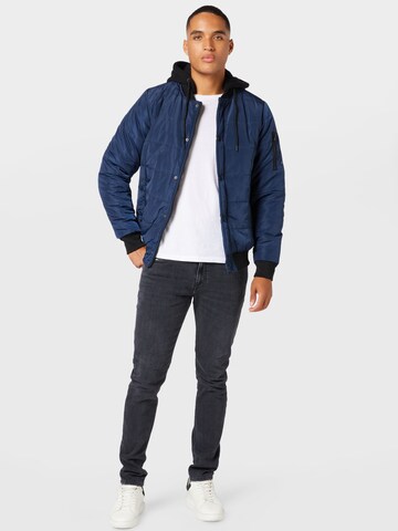 BLEND Between-Season Jacket in Blue