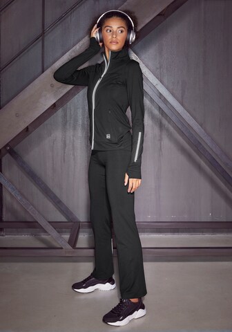 Veste de sport LASCANA ACTIVE en noir