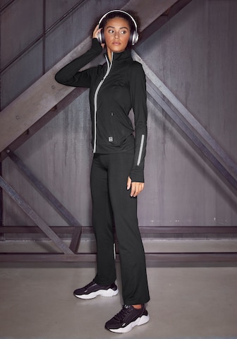 LASCANA ACTIVE Athletic Jacket in Black