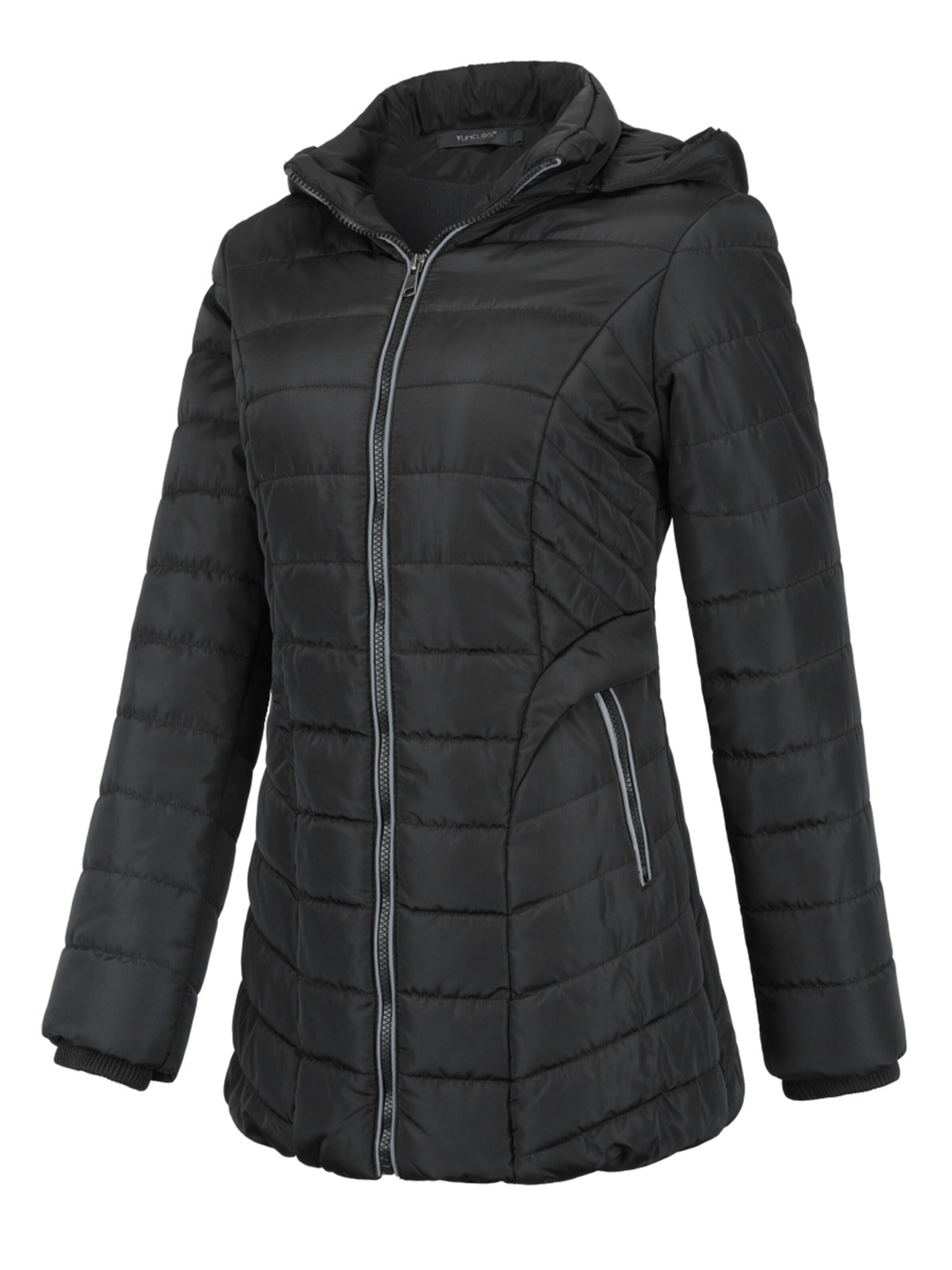YOUTHUP Winter Jacket in Black