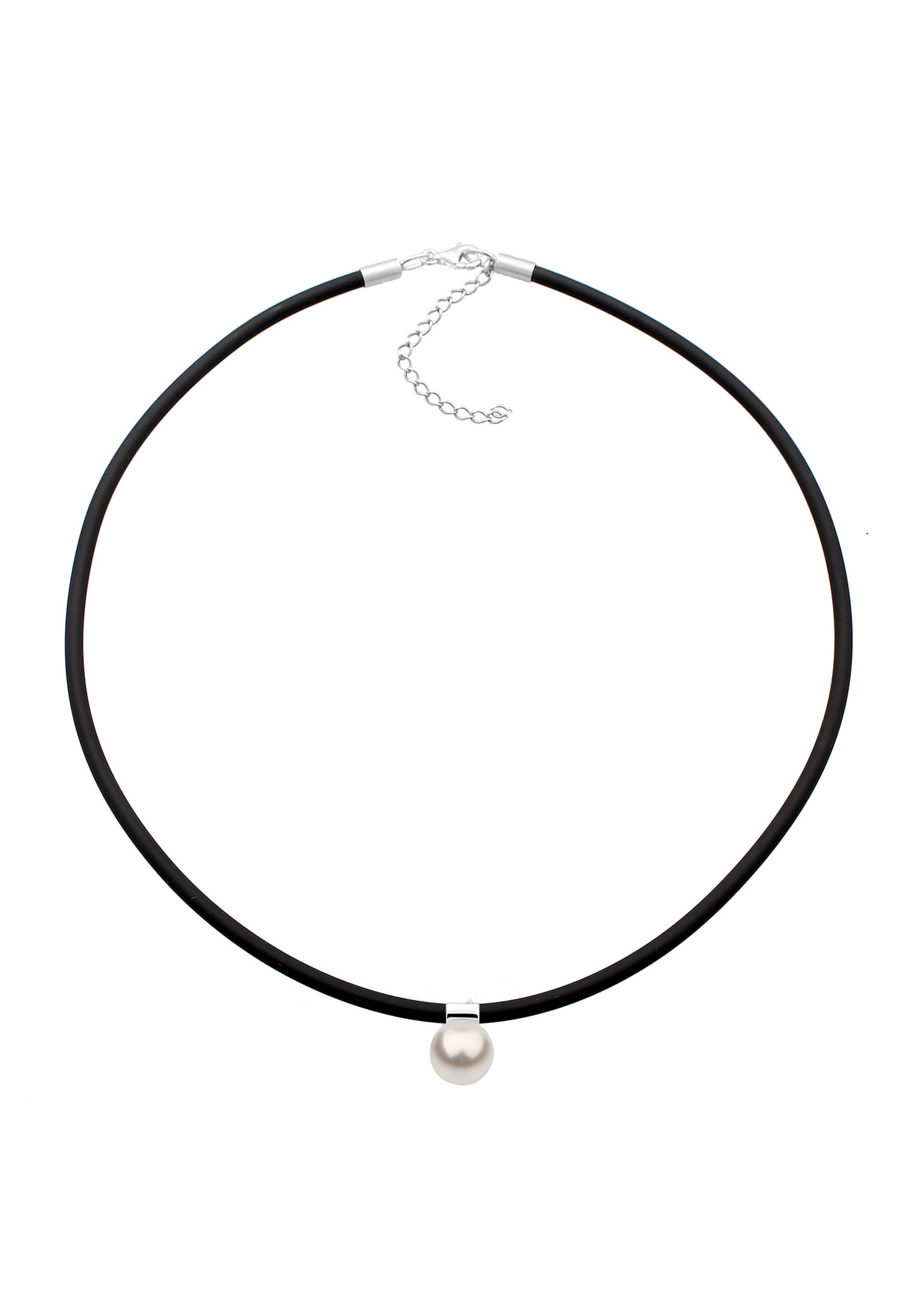 Nenalina Necklace in Black: front