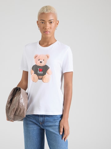 Tricou de la ONLY pe alb: față