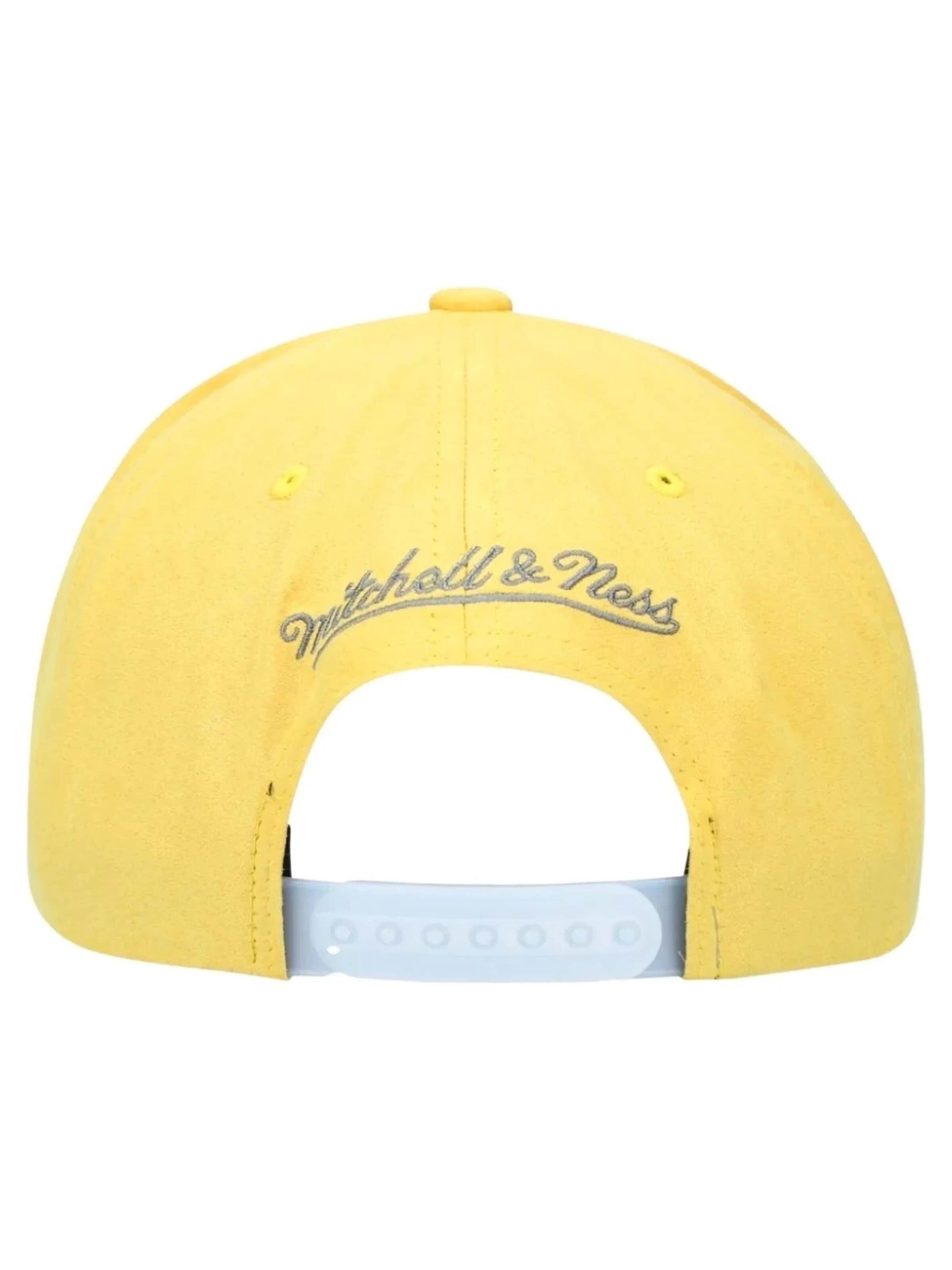 Casquette 'Gorra mitchell & ness blanca/amarilla day 5 snapback' Mitchell & Ness en blanc
