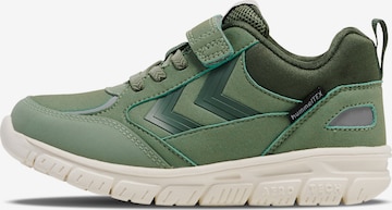 Hummel Sneakers in Green: front