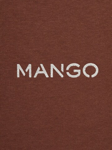 MANGO T-Shirt in Braun