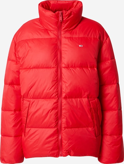 Tommy Jeans Zimska jakna u mornarsko plava / crvena / bijela, Pregled proizvoda